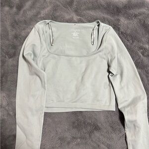 Dynamite Women's Light Blue Long Sleeve Top